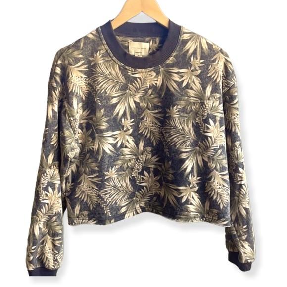 American Eagle Cropped Sweatshirt - Printed - Picture 2 of 2
